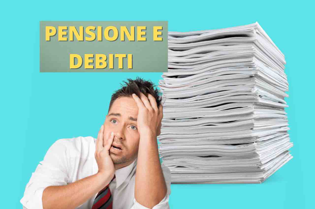 INPS debiti pensione