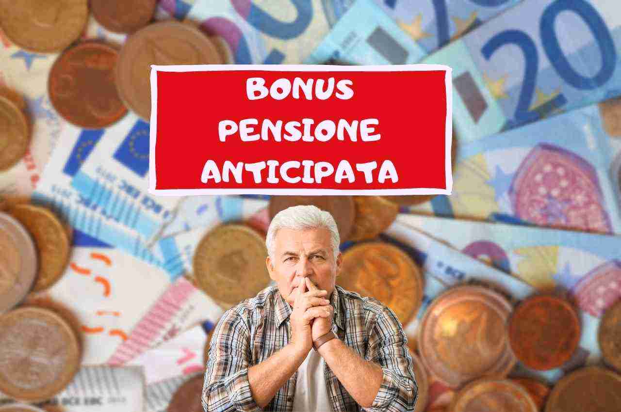 bonus pensione anticipata