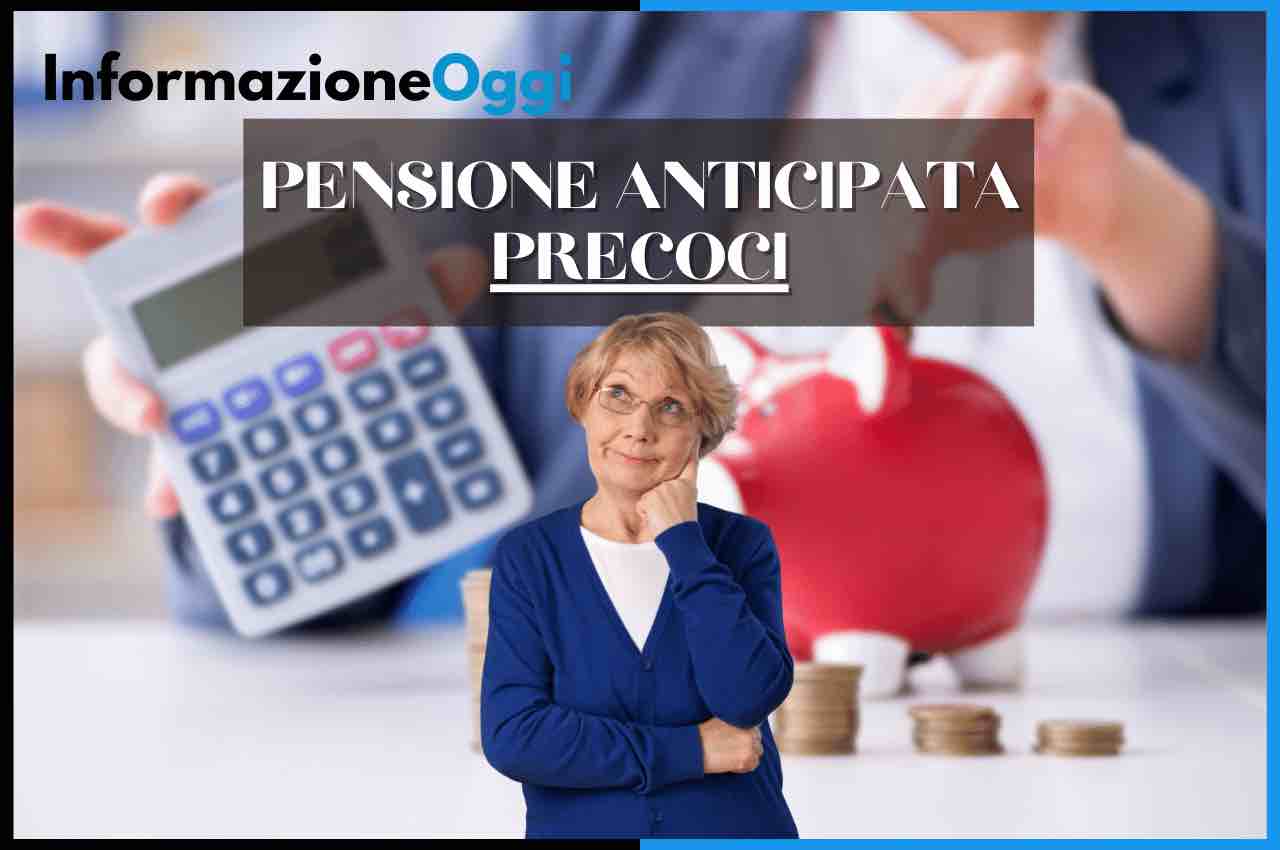 pensione anticipata precoci