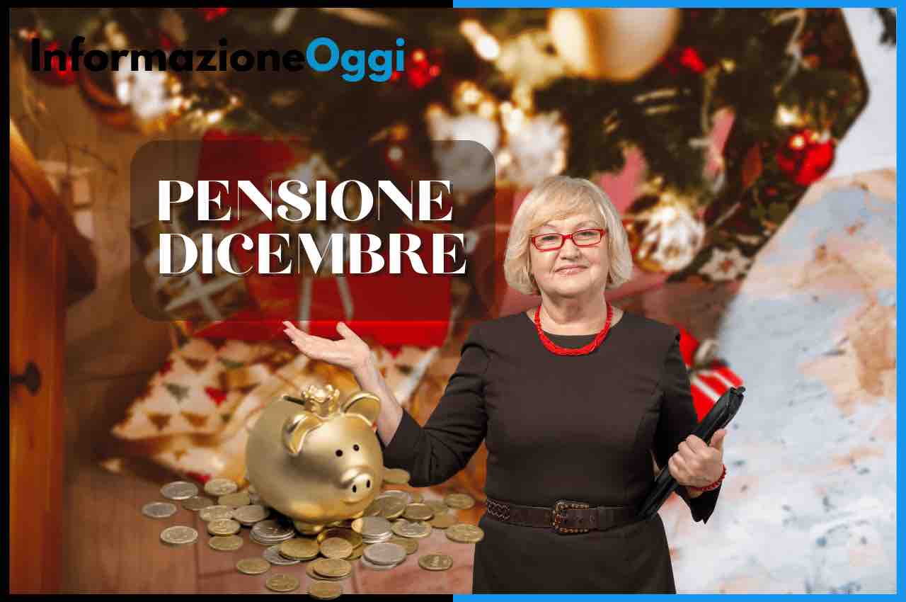 pensione cedolino dicembre