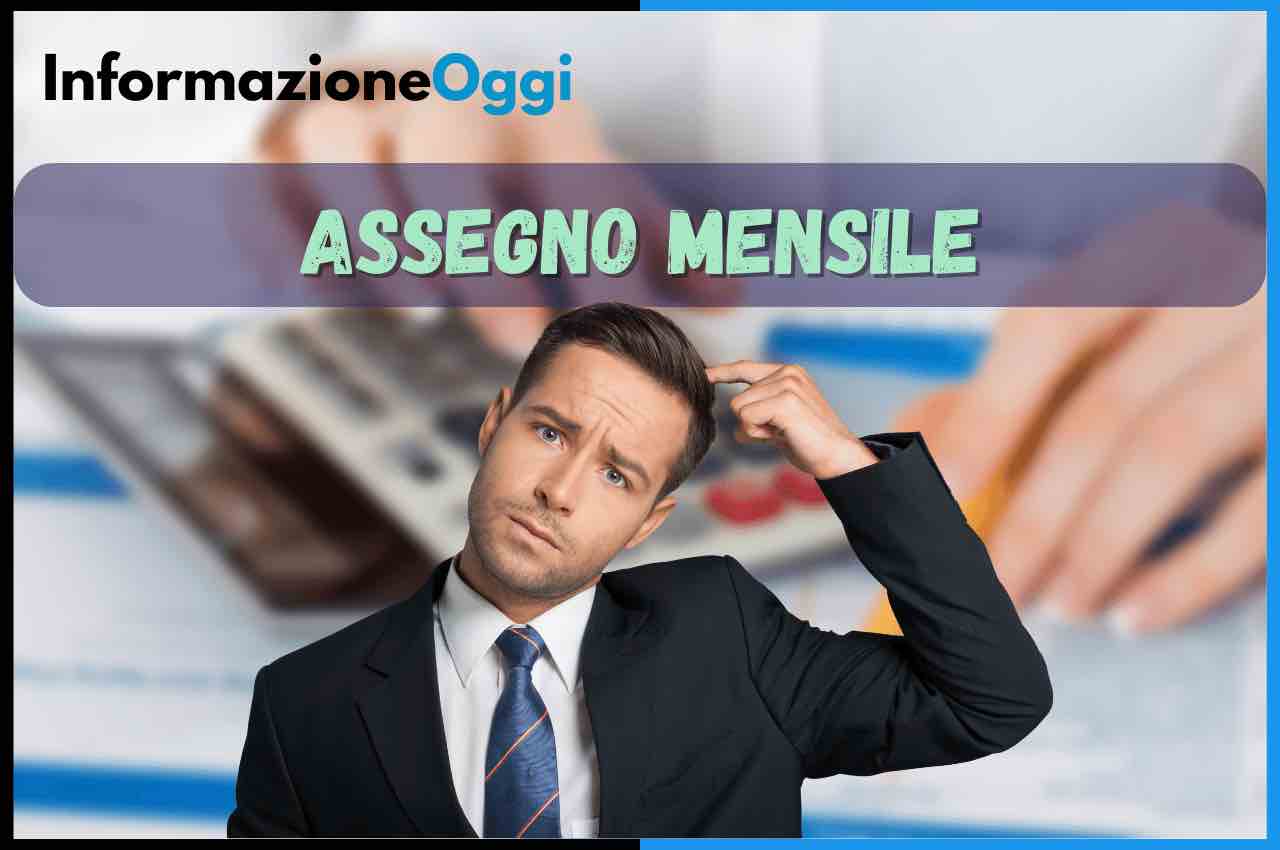 assegno mensile contribuiti