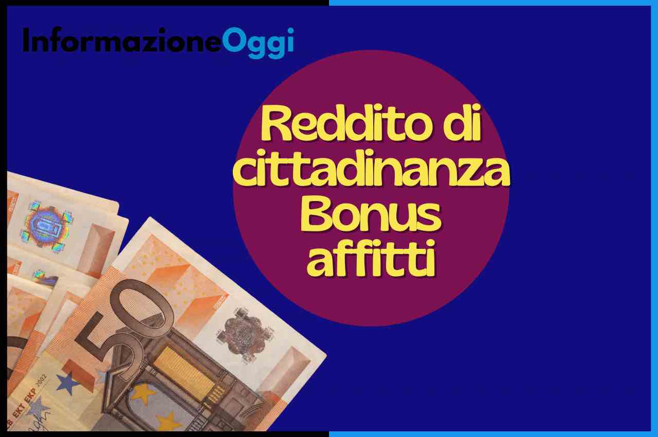 reddito cittadinanza bonus affitti