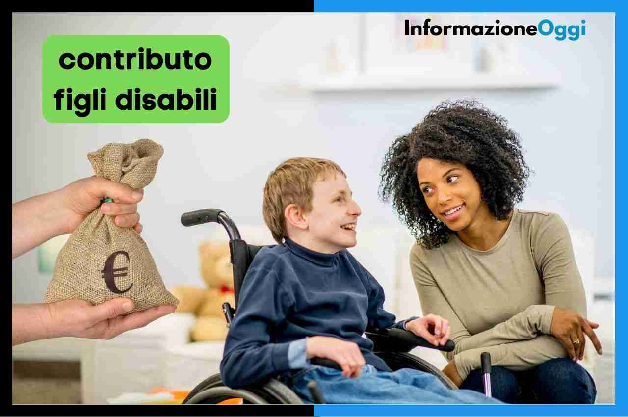 contributo figli disabili