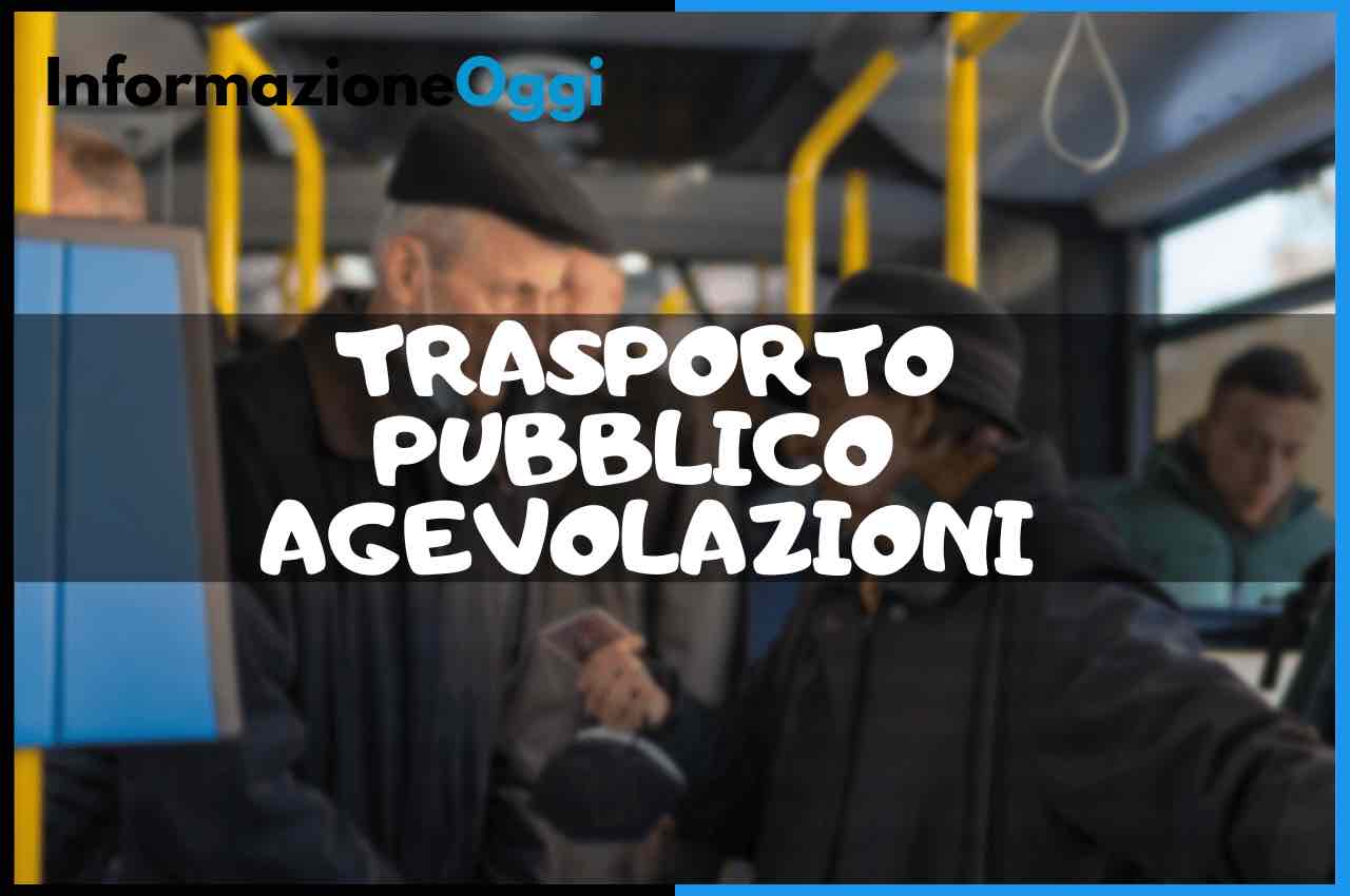 trasporto pubblico agevolazioni