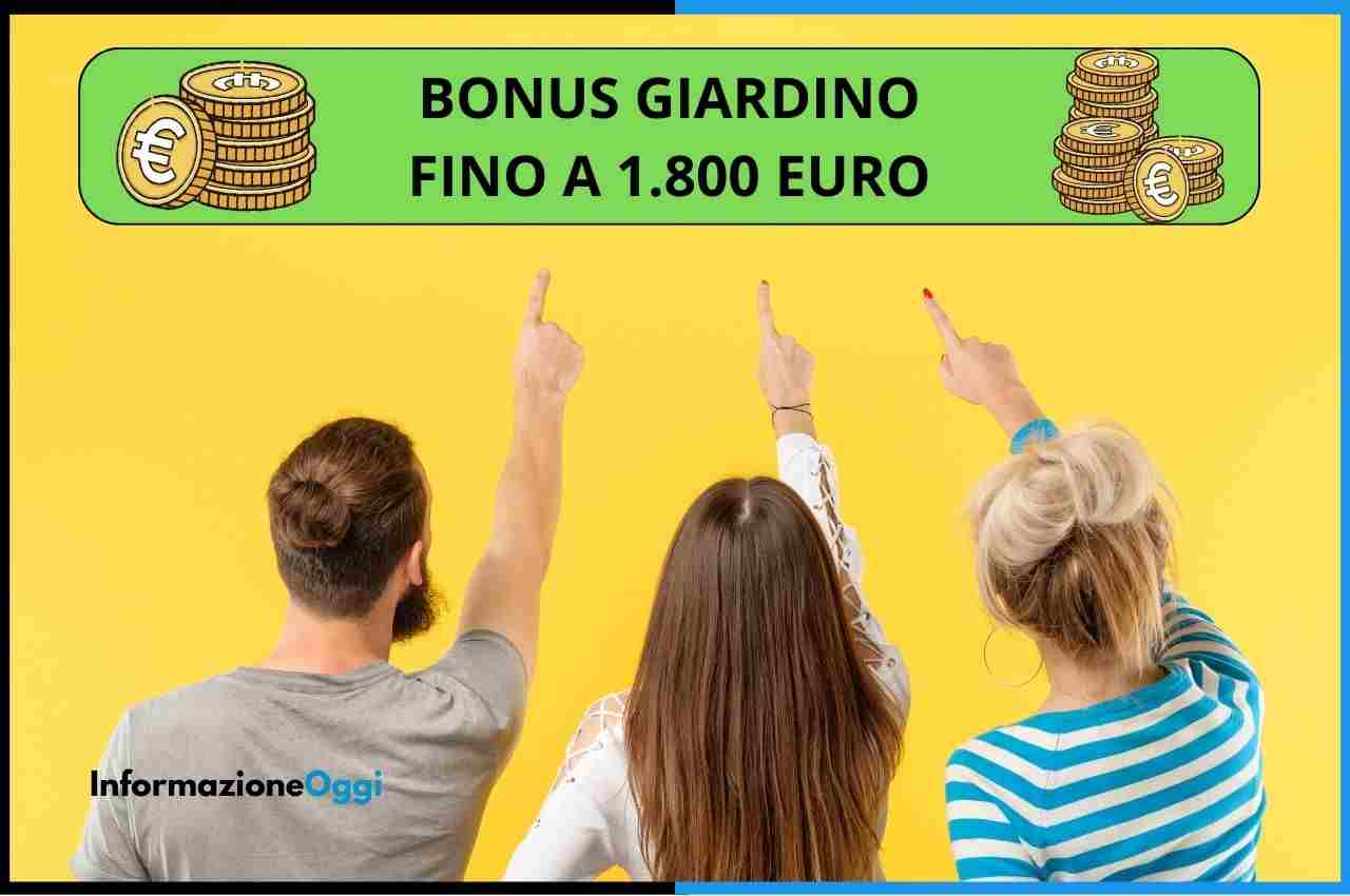 bonus giardino