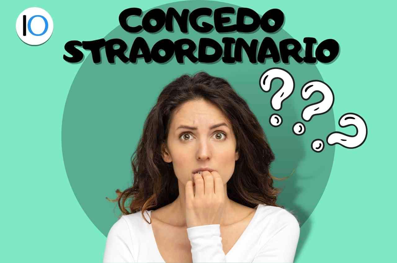 congedo straordinario