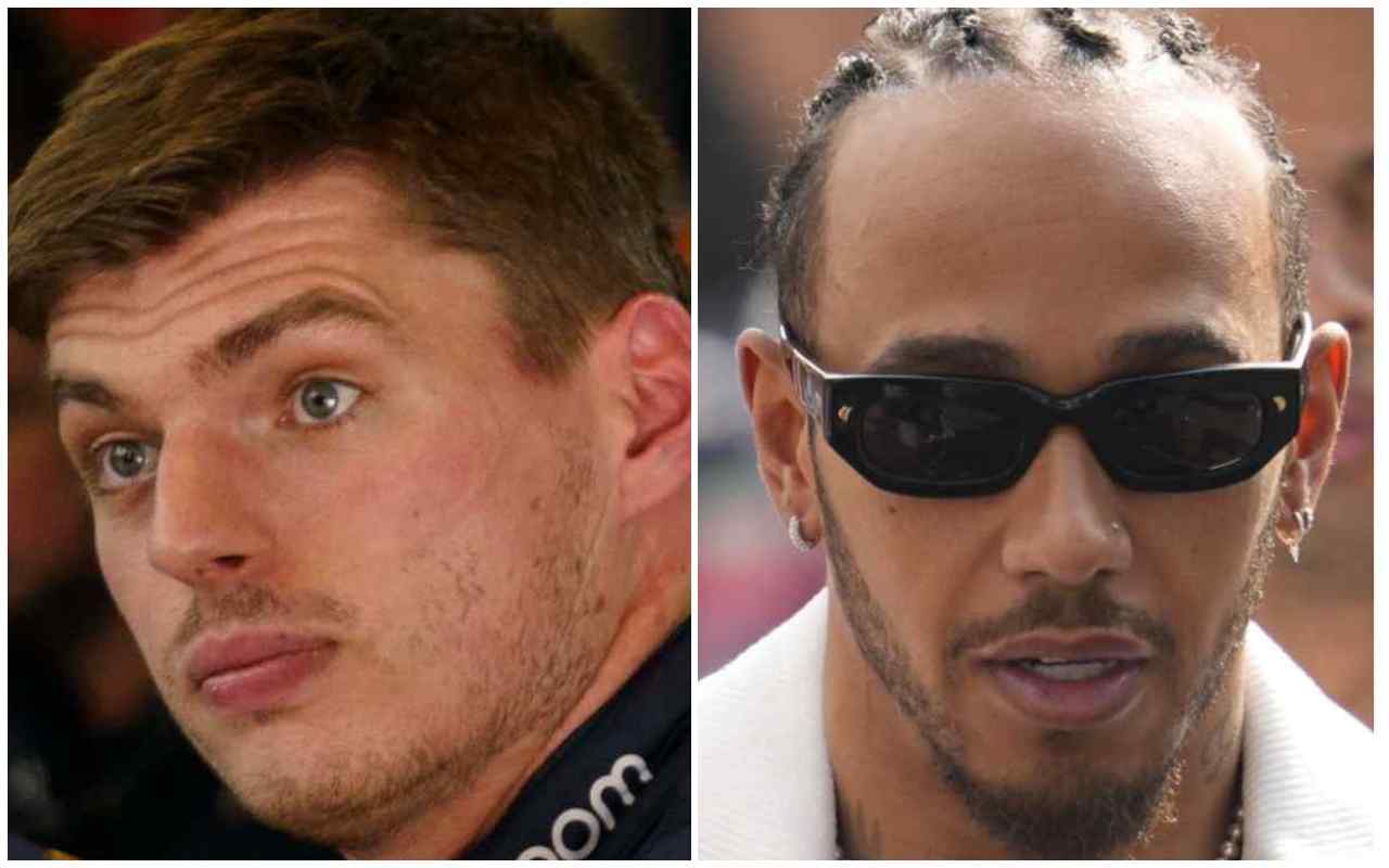 Lewis Hamilton Max Verstappen (Ansa)