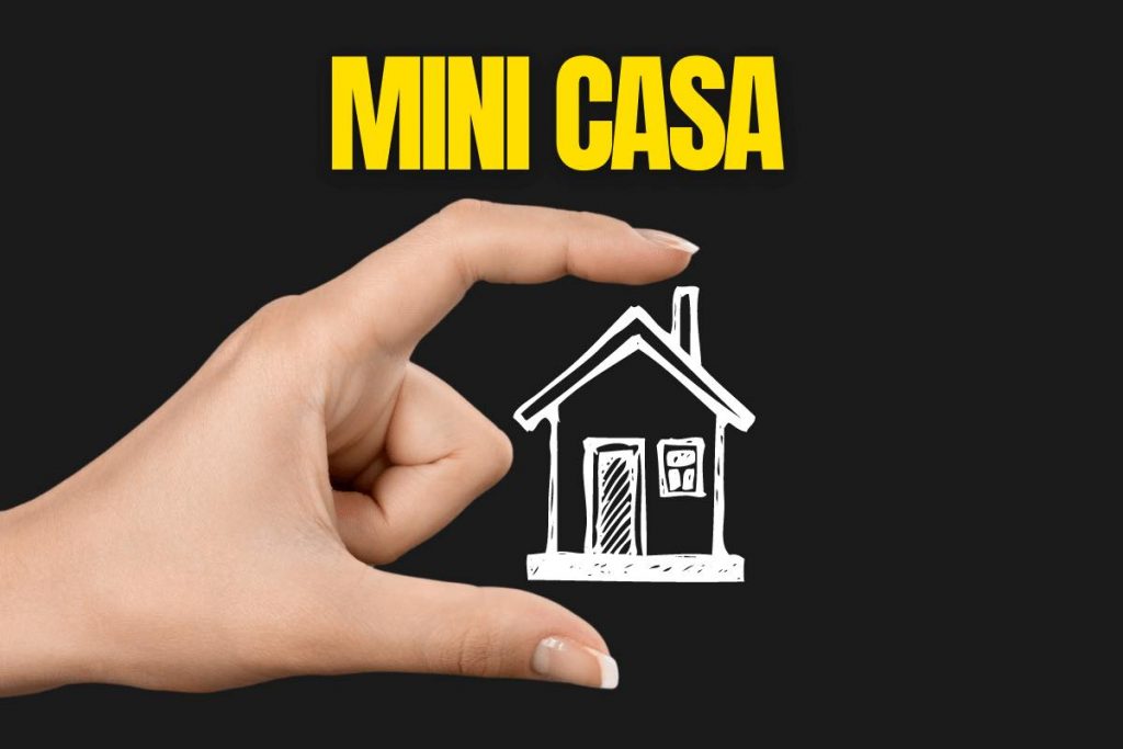 Mini casa, prezzo conveniente e soluzione geniale