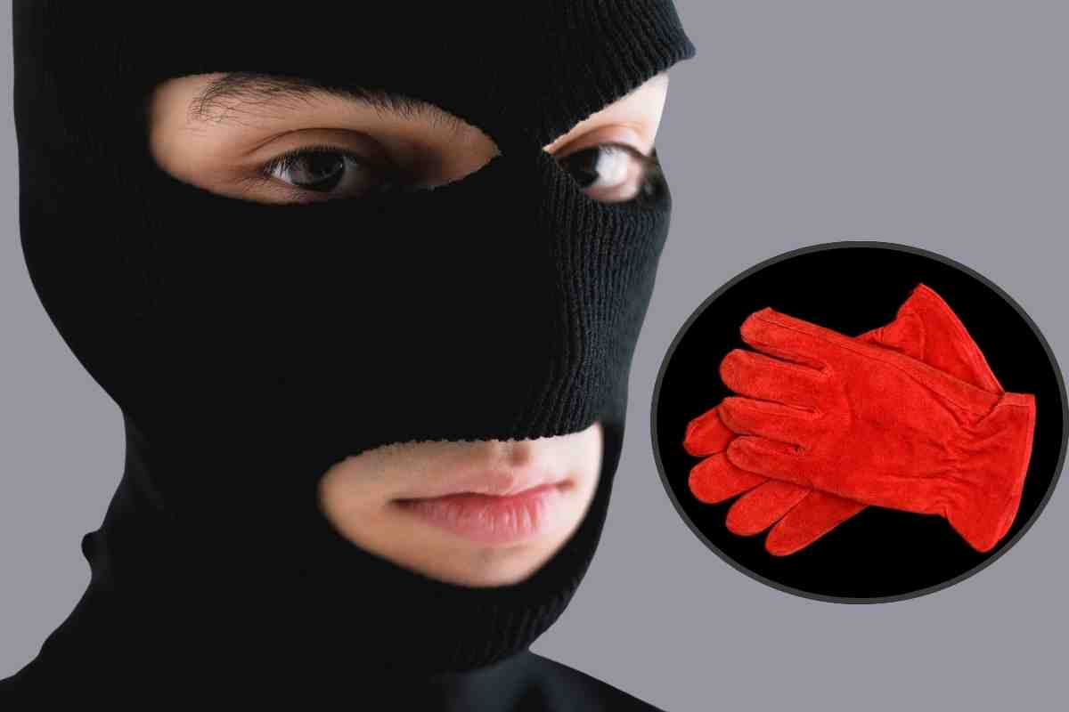 Rapinatore guanti rossi: 5 furti in 10 giorni