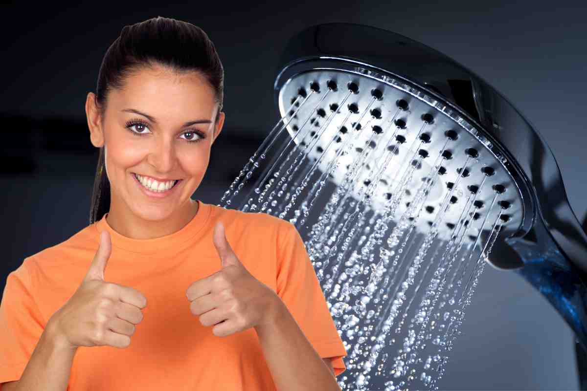 Calcare nel soffione della doccia? 2 modi per eliminarlo