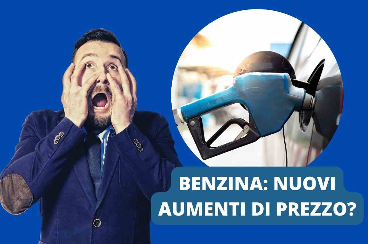 Aumento prezzi benzina