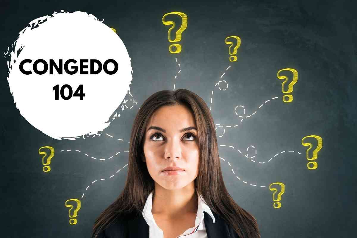 congedo 104 e scatti anzianità