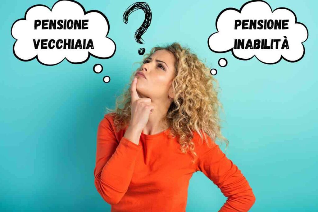 pensione di inabilità e pensione di vecchiaia