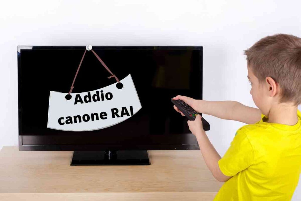 esenzione canone RAI